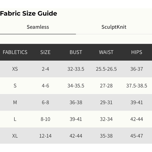 Fabletics Sebastian Mid-Rise Crop, Sz Sm - Picture 9 of 11